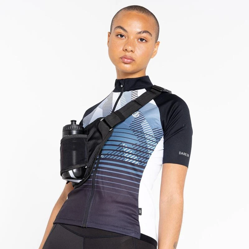 Dare 2b AEP Prompt Maillot De Fitness Zippé à Manches Courtes Pour Femme - Noir 4 Dare 2b AEP Prompt Maillot De Fitness Zippé à Manches Courtes Pour Femme - Noir – Image 4