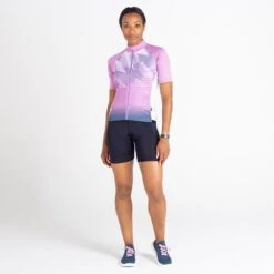 Dare 2b AEP Prompt Maillot De Fitness Zippé à Manches Courtes Pour Femme - Violet Pâle -Magasin D'Articles De Sport aep prompt maillot de fitness zippe a manches courtes pour femme violet pale 4