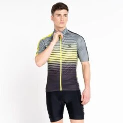 Magasin D'Articles De Sport 41 Dare 2b AEP Virtuous Polaire De Randonnée Zippé à Manches Courtes Pour Homme - Vert