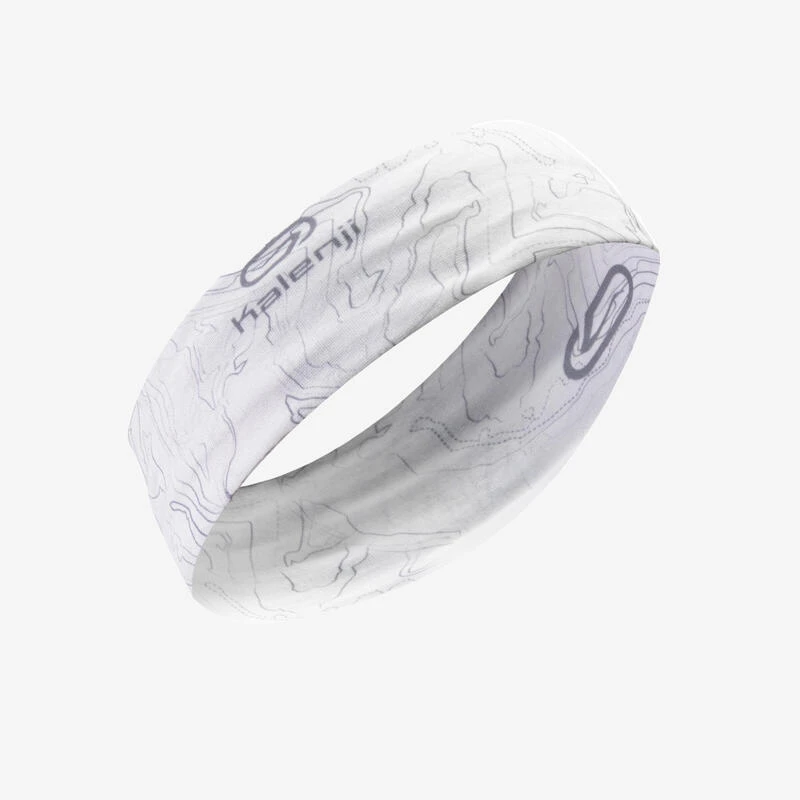 Kalenji BANDEAU RUNNING MULTI-FONCTIONS BLANC GRAPHIC TRAIL 2 Kalenji BANDEAU RUNNING MULTI-FONCTIONS BLANC GRAPHIC TRAIL – Image 2