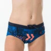 Bas De Maillot De Bain De Natation Fille Kamyleon Map Bleu