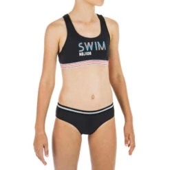 Bas De Maillot De Bain De Natation Vega Fille Noir -Magasin D'Articles De Sport bas de maillot de bain de natation vega fille noir 3