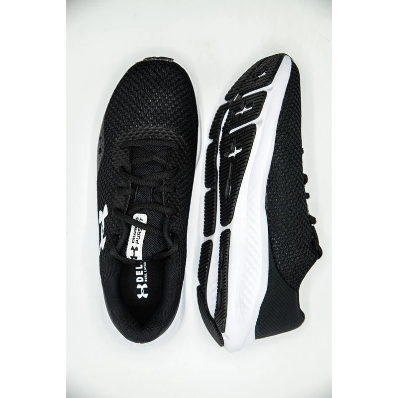 Baskets Under Armour Charged Pursuit 3, Noir, Hommes 2 Baskets Under Armour Charged Pursuit 3, Noir, Hommes – Image 2