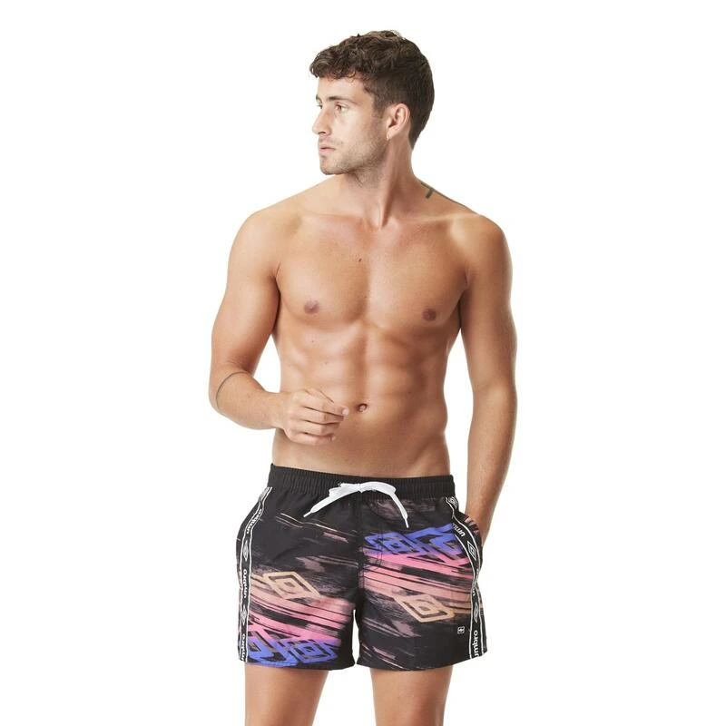 UMBRO Boardshort Homme Avec Ceinture Tout élastiquée 2 UMBRO Boardshort Homme Avec Ceinture Tout élastiquée – Image 2