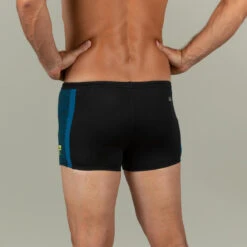 Boxer De Bain Natation Homme - Yoko - Noir/ Jaune / Bleu -Magasin D'Articles De Sport boxer de bain natation homme yoko noir jaune bleu 4
