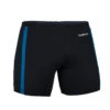 Boxer De Bain Natation Long - Yoko - Noir / Gris / Bleu