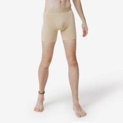 Kalenji BOXER DE RUNNING HOMME DRY PERF 900 BEIGE -Magasin D'Articles De Sport boxer de running homme dry perf 900 beige 3
