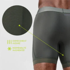 Kalenji BOXER DE RUNNING HOMME RESPIRANT SEMI-LONG 8 Kalenji BOXER DE RUNNING HOMME RESPIRANT SEMI-LONG -Magasin D'Articles De Sport boxer de running homme respirant semi long 3