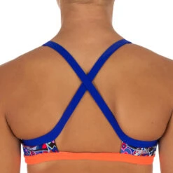 Brassière De Natation Fille Ultra Résistante Au Chlore Jade Roller Bleu -Magasin D'Articles De Sport brassiere de natation fille ultra resistante au chlore jade roller bleu 2
