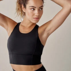 Brassière De Sport Diardi Maintien Supérieur Pour Femmes Black Limba