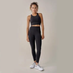 Brassière De Sport Diardi Maintien Supérieur Pour Femmes Black Limba -Magasin D'Articles De Sport brassiere de sport diardi maintien superieur pour femmes black limba 3