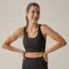 Brassière De Sport Jari Maintien Modéré Pour Femmes Black Limba