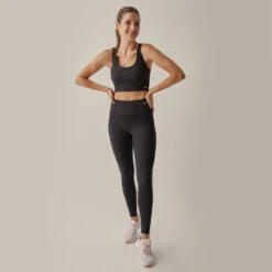 Brassière De Sport Jari Maintien Modéré Pour Femmes Black Limba -Magasin D'Articles De Sport brassiere de sport jari maintien modere pour femmes black limba 3