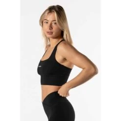Brassière Fitness Dos Croisé Noir -Magasin D'Articles De Sport brassiere fitness dos croise noir 3