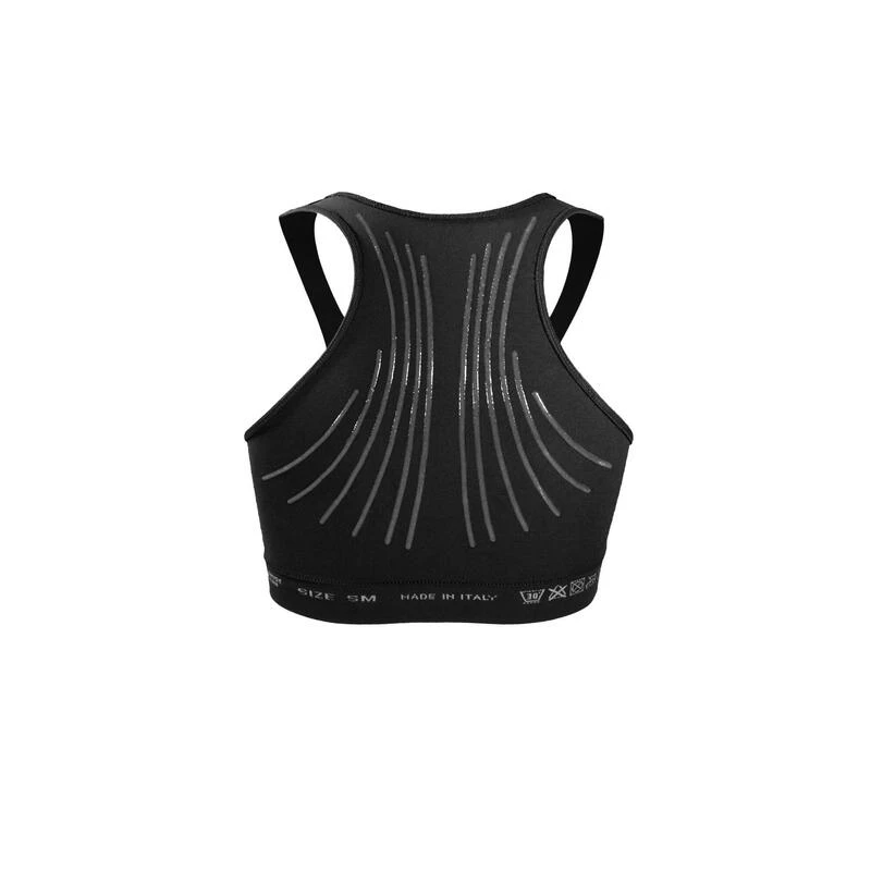 Brassiere Top Intime Femme Running Fitness Yoga Kinesiotaping Interne Noir 2 Brassiere Top Intime Femme Running Fitness Yoga Kinesiotaping Interne Noir – Image 2