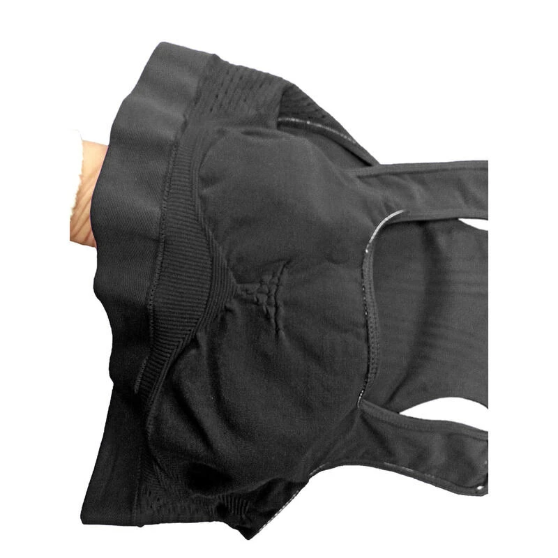 Brassiere Top Intime Femme Running Fitness Yoga Kinesiotaping Interne Noir 5 Brassiere Top Intime Femme Running Fitness Yoga Kinesiotaping Interne Noir – Image 5