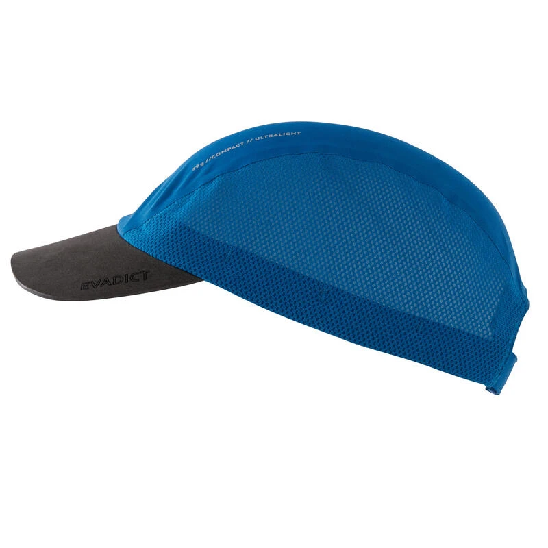 Kalenji CASQUETTE TRAIL RUNNING MODULABLE SAHARIENNE BLEU 1 Kalenji CASQUETTE TRAIL RUNNING MODULABLE SAHARIENNE BLEU