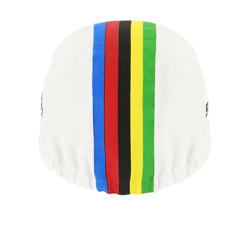 Casquette Vélo Route - Santini UCI Rainbow 4 Casquette Vélo Route - Santini UCI Rainbow – Image 4
