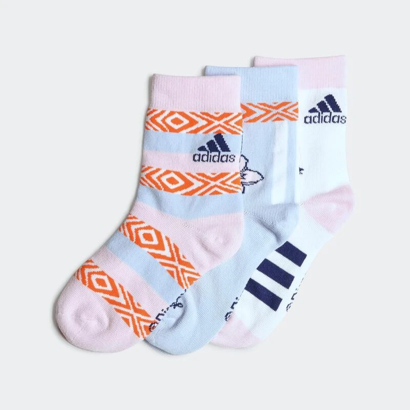 ADIDAS Chaussettes Disney Moana (3 Paires) 1 ADIDAS Chaussettes Disney Moana (3 Paires)