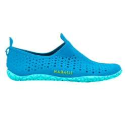 Chaussons De Piscine Enfants - Aquadots 100 - Bleu Vert -Magasin D'Articles De Sport chaussons de piscine enfants aquadots 100 bleu vert 3