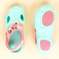 Chaussure Sabot Piscine Bébé CLOG 500Gazelle Menthe -Magasin D'Articles De Sport chaussure sabot piscine bebe clog 500gazelle menthe 3