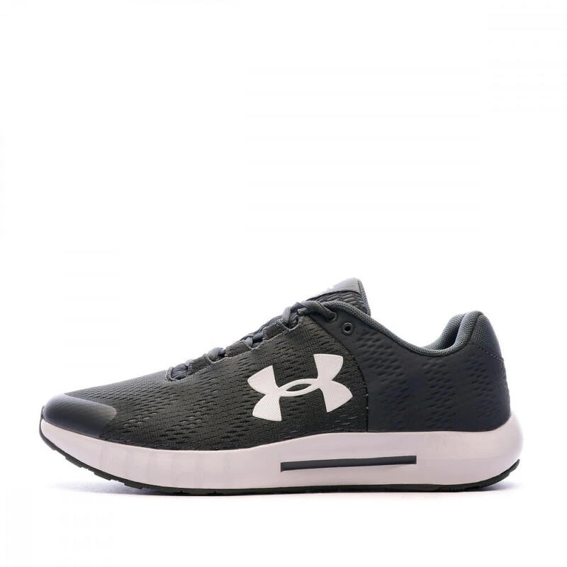 Chaussures De Running Gris Homme Under Armour Micro G Pursuit BP 1 Chaussures De Running Gris Homme Under Armour Micro G Pursuit BP