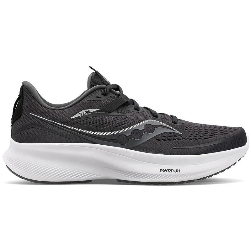 CHAUSSURES DE RUNNING HOMME SAUCONY RIDE 15 NOIR 3 CHAUSSURES DE RUNNING HOMME SAUCONY RIDE 15 NOIR – Image 3