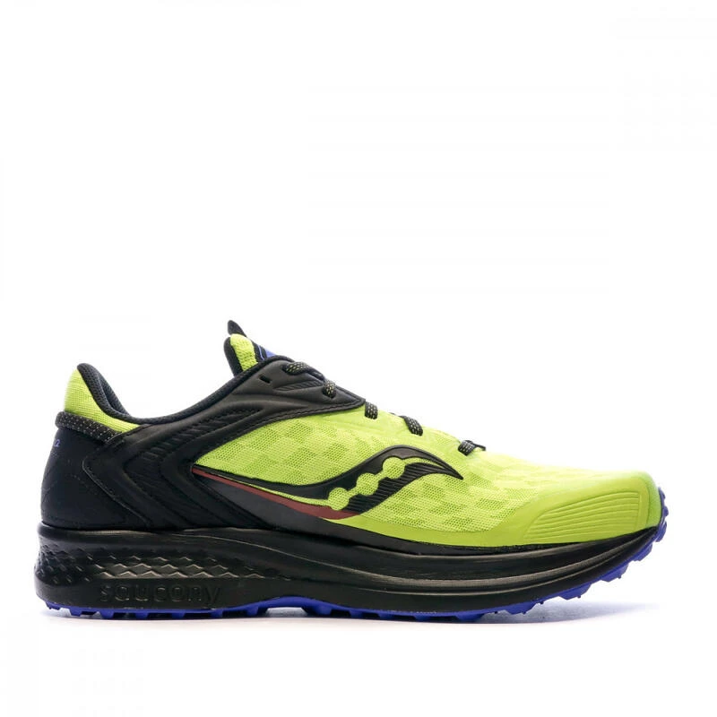 Chaussures De Running Jaunes Homme Saucony Canyon Tr2 2 Chaussures De Running Jaunes Homme Saucony Canyon Tr2 – Image 2