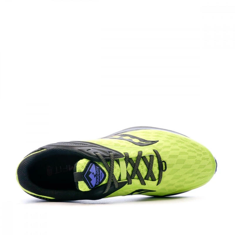 Chaussures De Running Jaunes Homme Saucony Canyon Tr2 4 Chaussures De Running Jaunes Homme Saucony Canyon Tr2 – Image 4