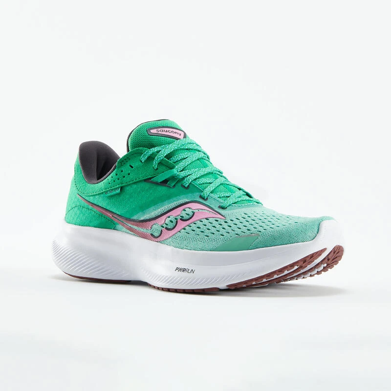 Chaussures Running Femme - Saucony Ride 16 Verte 2 Chaussures Running Femme - Saucony Ride 16 Verte – Image 2