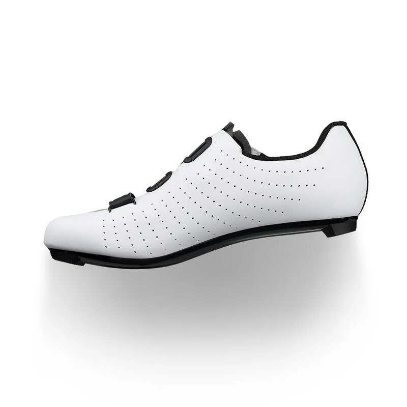 Fizik Chaussures Vélo - Tempo R5 Powerstrap Blanc/Noir 4 Fizik Chaussures Vélo - Tempo R5 Powerstrap Blanc/Noir – Image 4