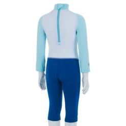 Combinaison De Natation Anti UV Bébé / Enfant Manches Longues Bleu Imprimé -Magasin D'Articles De Sport combinaison de natation anti uv bebe enfant manches longues bleu imprime 3