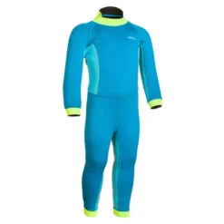 Combinaison Néoprène Natation Jeune Enfant - TI WARM - Bleue -Magasin D'Articles De Sport combinaison neoprene natation jeune enfant ti warm bleue 2