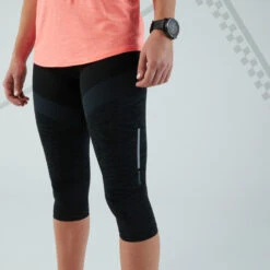 Corsaire Running Sans Couture Femme - KIPRUN CARE Noir 6 Corsaire Running Sans Couture Femme - KIPRUN CARE Noir -Magasin D'Articles De Sport corsaire running sans couture femme kiprun care noir 2