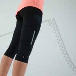 Corsaire Running Sans Couture Femme - KIPRUN CARE Noir 7 Corsaire Running Sans Couture Femme - KIPRUN CARE Noir -Magasin D'Articles De Sport corsaire running sans couture femme kiprun care noir 3