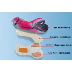 Cuissard Vélo SUNRISE Dame Noir/rose 7 Cuissard Vélo SUNRISE Dame Noir/rose -Magasin D'Articles De Sport cuissard velo sunrise dame noirrose 2