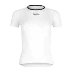 Isadore Femmes Première Couche Manche Courte Alternative Blanc