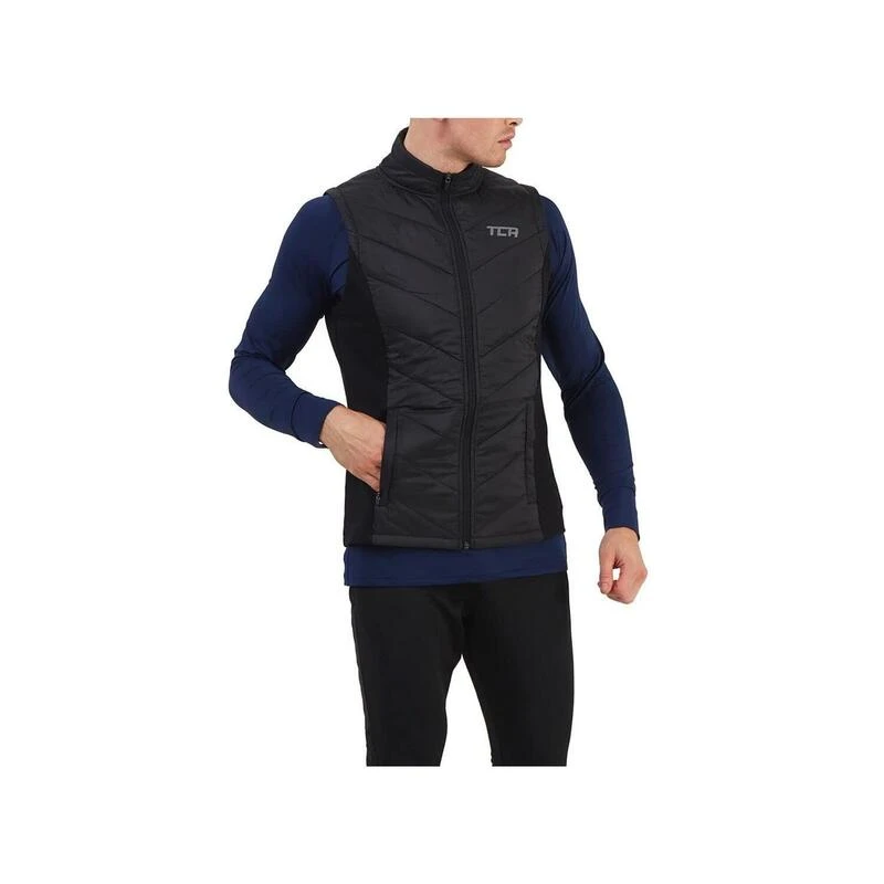 Gilet Avec Poches à Fermeture Éclair Excel Runner Pour Hommes 1 Gilet Avec Poches à Fermeture Éclair Excel Runner Pour Hommes