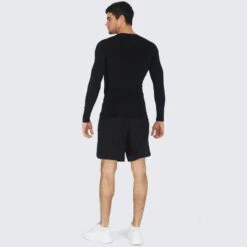 Haut Couche De Base Manches Longues à Col Ras Du Cou Pour Hommes -Magasin D'Articles De Sport haut couche de base manches longues a col ras du cou pour hommes 4