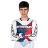 Stay Strong Maillot BMX Manches Longues Staystrong - Chevron Blanc