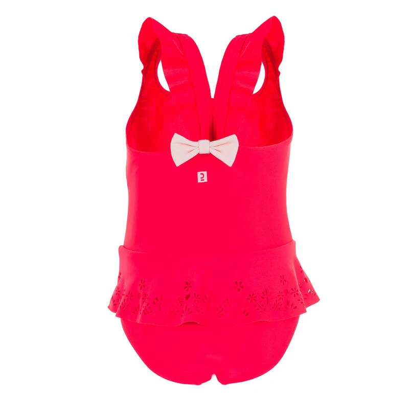 Maillot De Bain 1 Pièce Bébé Fille Jupette Rouge 5 Maillot De Bain 1 Pièce Bébé Fille Jupette Rouge – Image 5