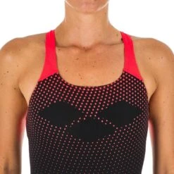 Maillot De Bain 1 Pièce Natation Femme Arena Swim Pro Back Noir Rouge -Magasin D'Articles De Sport maillot de bain 1 piece natation femme arena swim pro back noir rouge 4