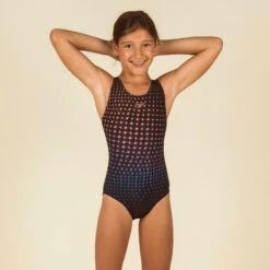 Maillot De Bain 1 Pièce Natation Fille SPEEDO SPLASHBACK Noir étoiles -Magasin D'Articles De Sport maillot de bain 1 piece natation fille speedo splashback noir etoiles 3