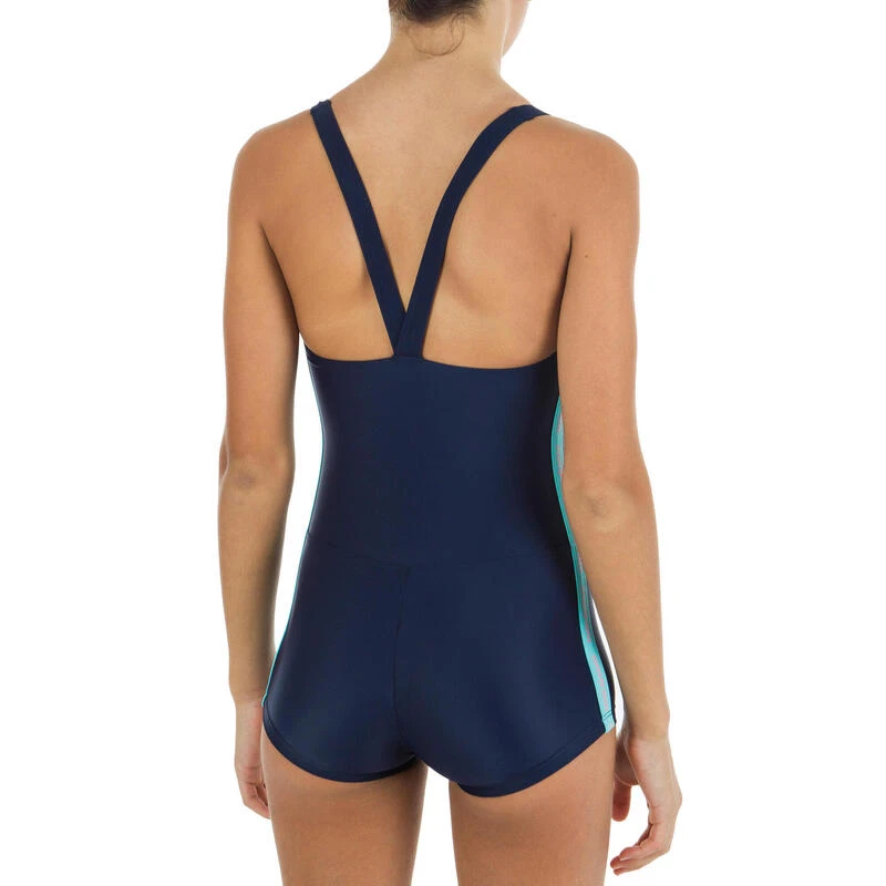 Maillot De Bain 1 Pièce Vega Shorty Bleu Marine 2 Maillot De Bain 1 Pièce Vega Shorty Bleu Marine – Image 2