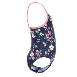 Maillot De Bain Bébé Fille Une Pièce Bleu Foncé Avec Imprimé Fleurs -Magasin D'Articles De Sport maillot de bain bebe fille une piece bleu fonce avec imprime fleurs 3