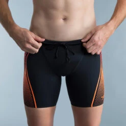Maillot De Bain Boxer Homme Speedo Noir Orange Rouge -Magasin D'Articles De Sport maillot de bain boxer homme speedo noir orange rouge 3