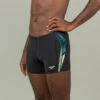 Maillot De Bain Boxer Homme SPEEDO TRICK Noir Vert