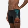 Maillot De Bain Boxer Long Homme SPEEDO BOOST Noir Orange