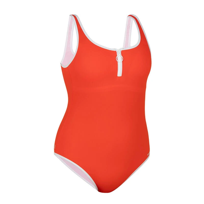 Maillot De Bain De Natation 1 Pièce Femme Heva Joy Zip Rouge 5 Maillot De Bain De Natation 1 Pièce Femme Heva Joy Zip Rouge – Image 5