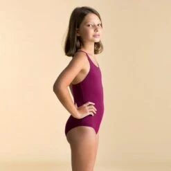 Maillot De Bain De Natation 1 Pièce Fille Basic Violet 6 Maillot De Bain De Natation 1 Pièce Fille Basic Violet -Magasin D'Articles De Sport maillot de bain de natation 1 piece fille basic violet 2